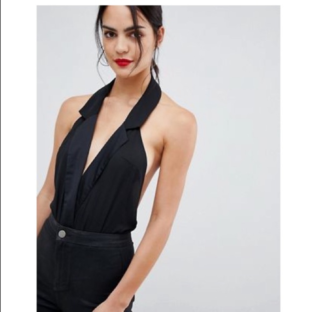 ASOS halter bodysuit